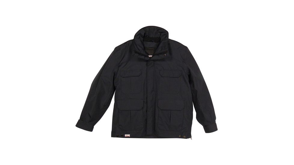 Shield Navy Duty Parka Jacket, Long