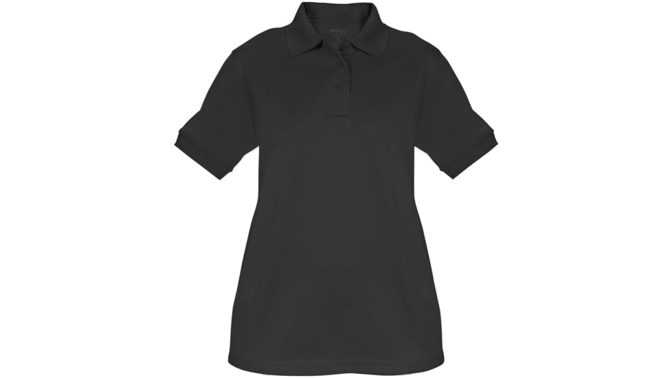 Elbeco Ufx Short Sleeve Tactical Polo - Womens, Black, K5171LC-XL