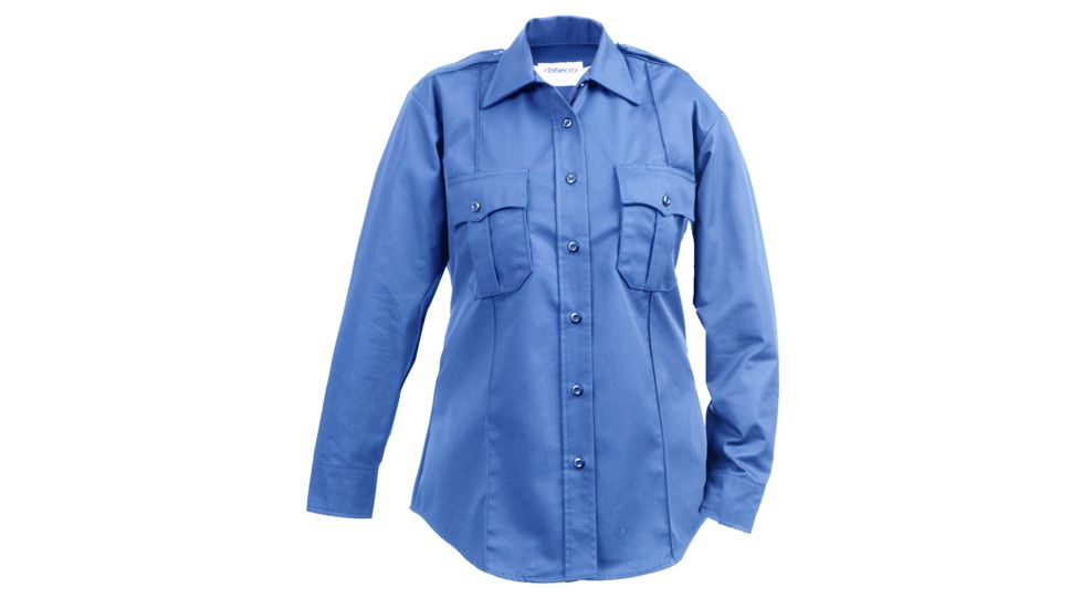 Elbeco Womens, French Blue,tek3 Long Sleeve Shirt, Ladies Cut - G988LCP-30