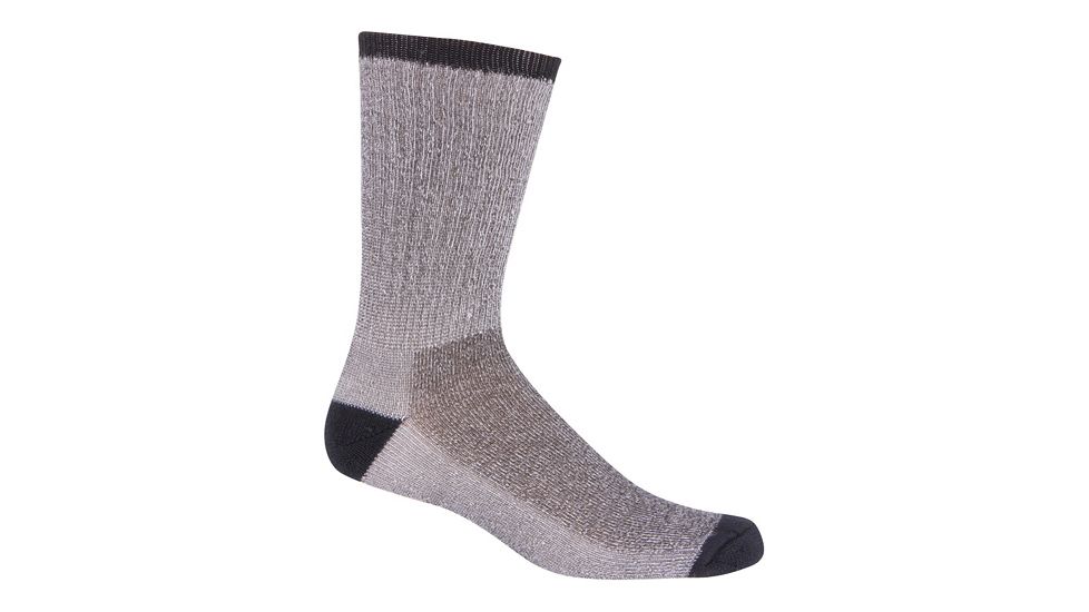 Elder Merino Wool Sock Lg Black/grey P7301 LG BLK