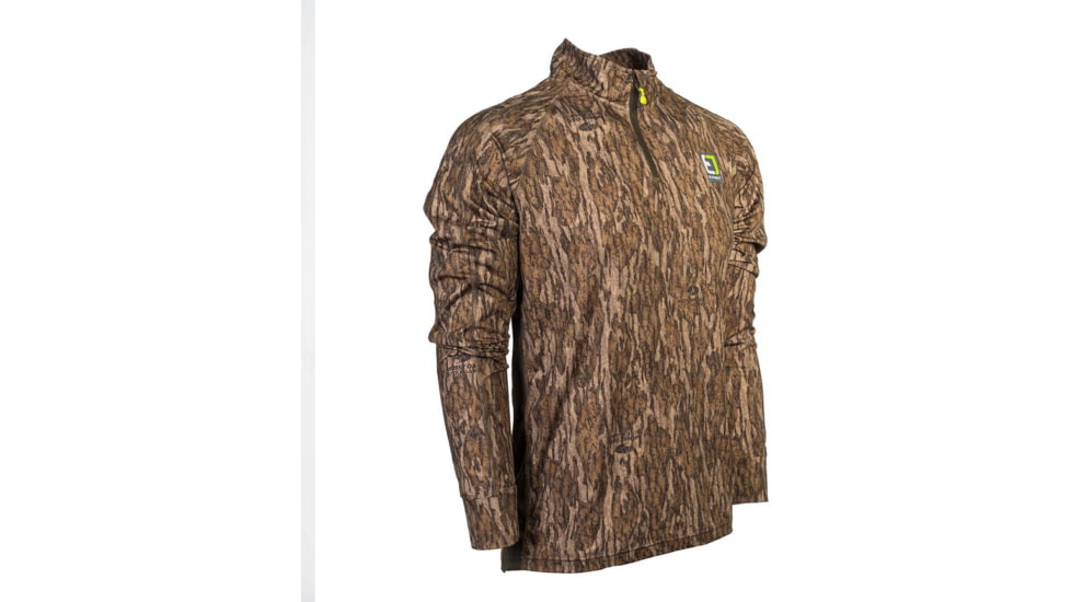 Element Outdoors Drive Series Quarter Zip Shirt - Mens, Bottomland, 4XL, DS-QZ-4XL-BL