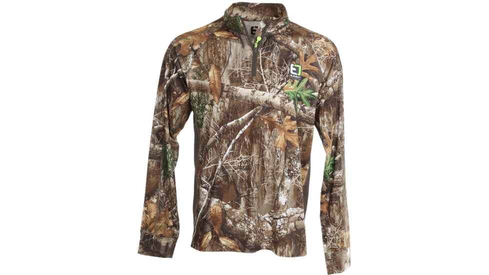 Element Outdoors Drive Series Quarter Zip Shirt - Men's, Extra Large, Edge, DS-QZ-XL-ED