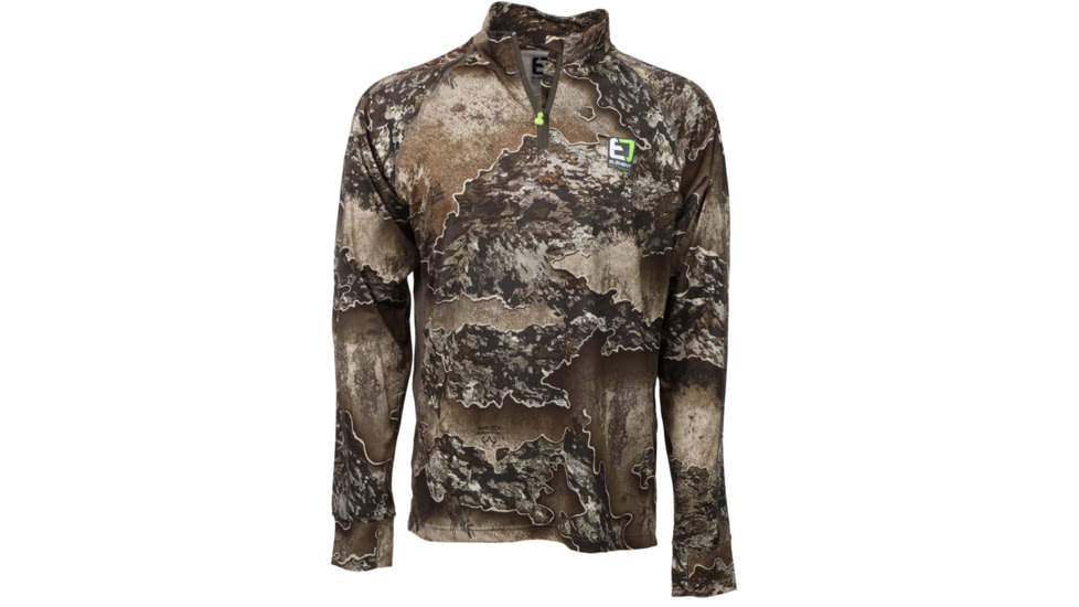 Element Outdoors Drive Series Quarter Zip Shirt - Men's, Extra Large, Excape, DS-QZ-XL-EX