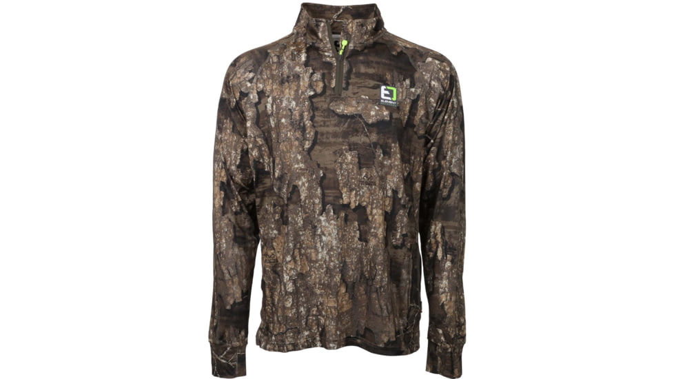 Element Outdoors Drive Series Quarter Zip Shirt - Men's, 4XL, Timber, DS-QZ-4XL-TM