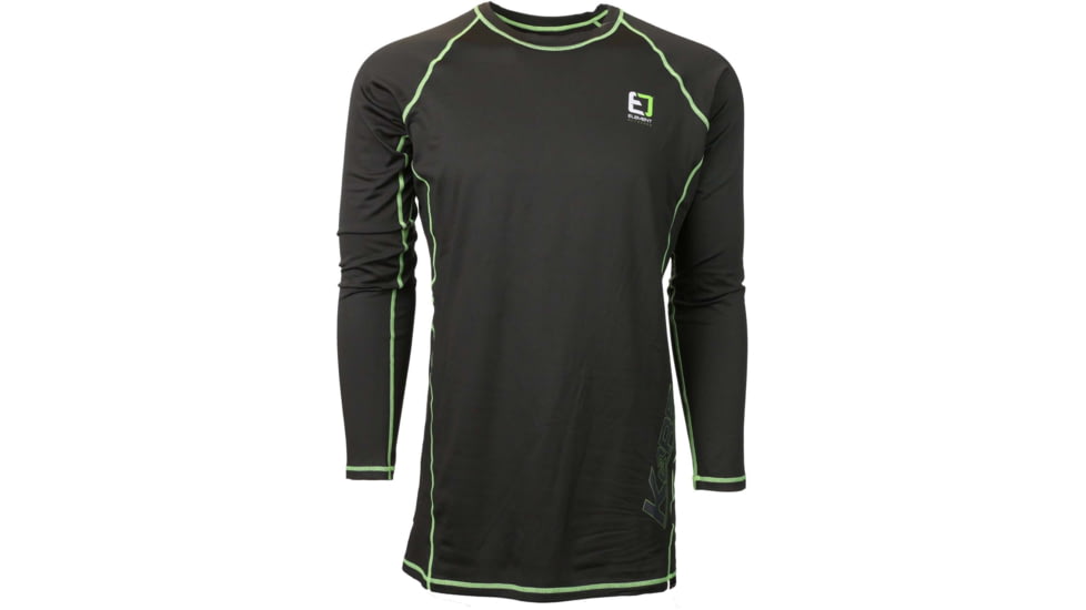 Element Outdoors Kore Series Light Thermal Long-Sleeve Shirt - Mens, BLACK, X-Large, KS-LTLS-XL-BK