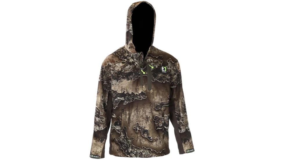Element Outdoors Prime Series Quarter Zip Jacket - Mens, EXCAPE, 3X-Large, PS-QZJ-3XL-EX
