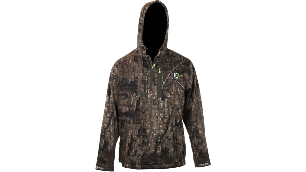 Element Outdoors Prime Series Quarter Zip Jacket - Mens, TIMBER, X-LARGE, PS-QZJ-XL-TM