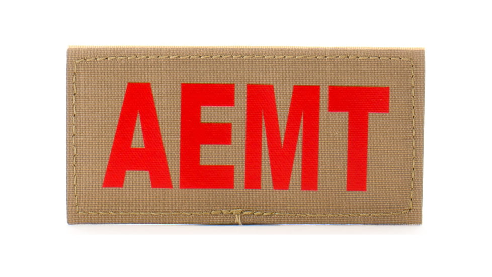 Eleven 10 2x4 Med Id Patch, Red - E10-7001-AEMT-CYT/RED