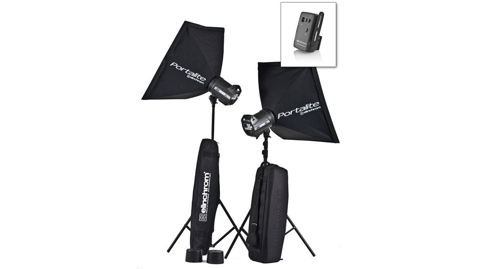 Elinchrom Style 250/250 Multi-Voltage BXRi To Go Kit with stands EL-20753KIT