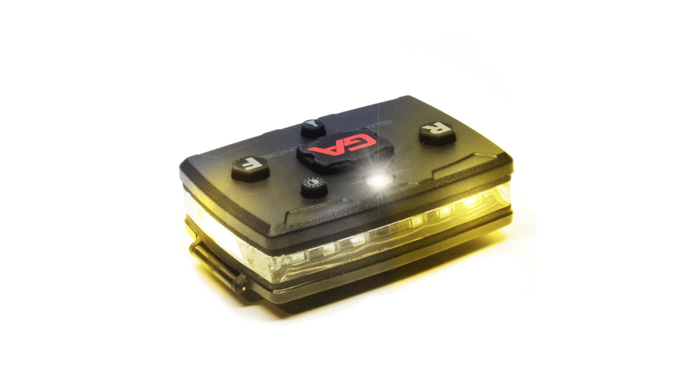 Elite Series White LED Work Light, White/Yellow Split Side, GA-ELT-WYWY-DVOR