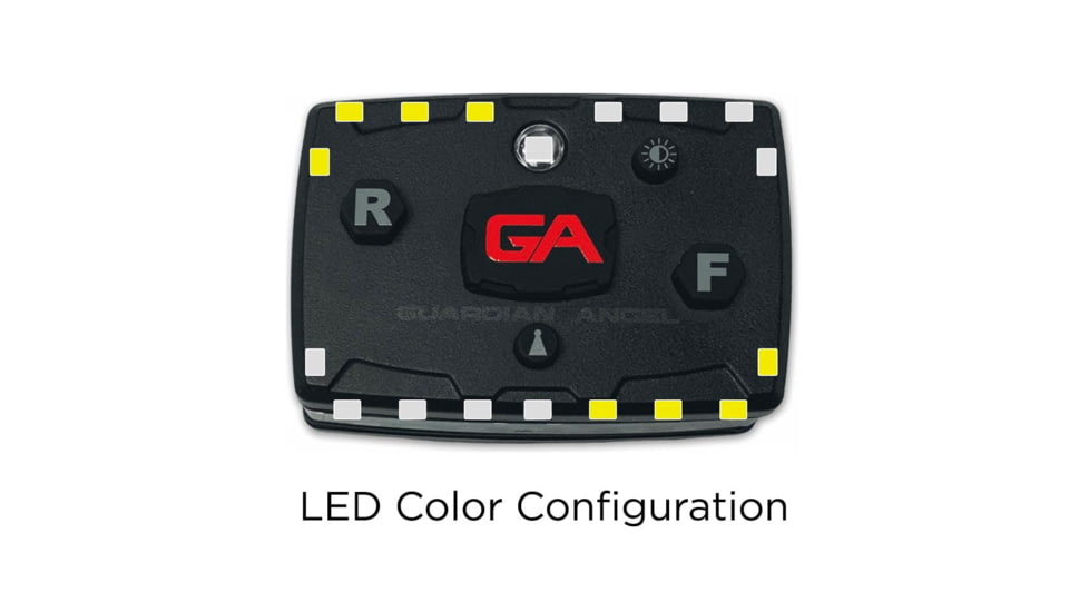 Elite Series White LED Work Light, White/Yellow Split Side, GA-ELT-WYWY-DVOR