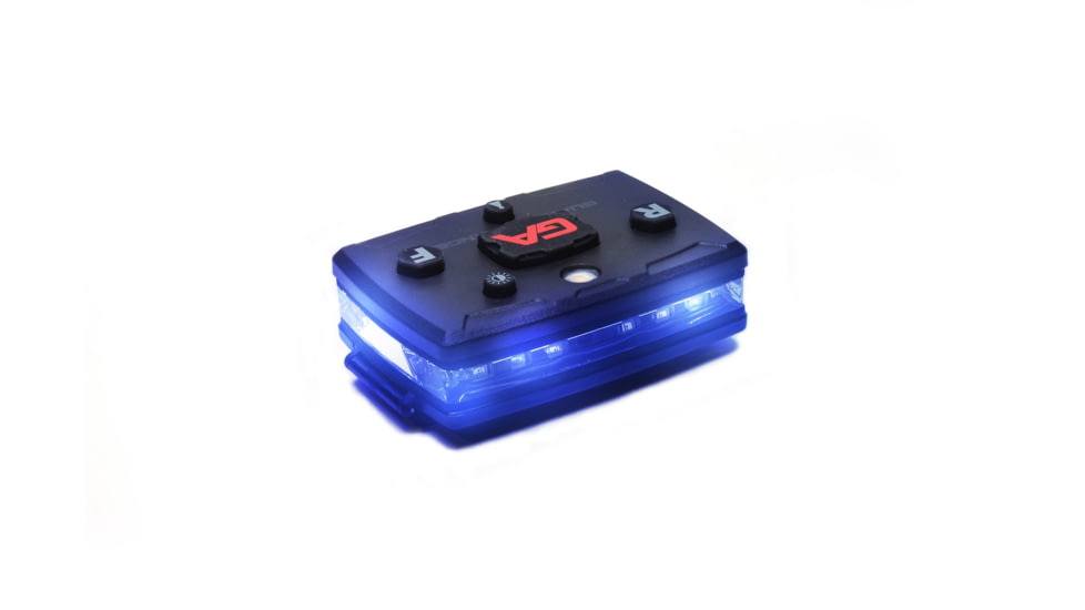 Elite Series White/Red 4 LED Work Light, Blue/Blue, GA-ELT-BB-DVOR