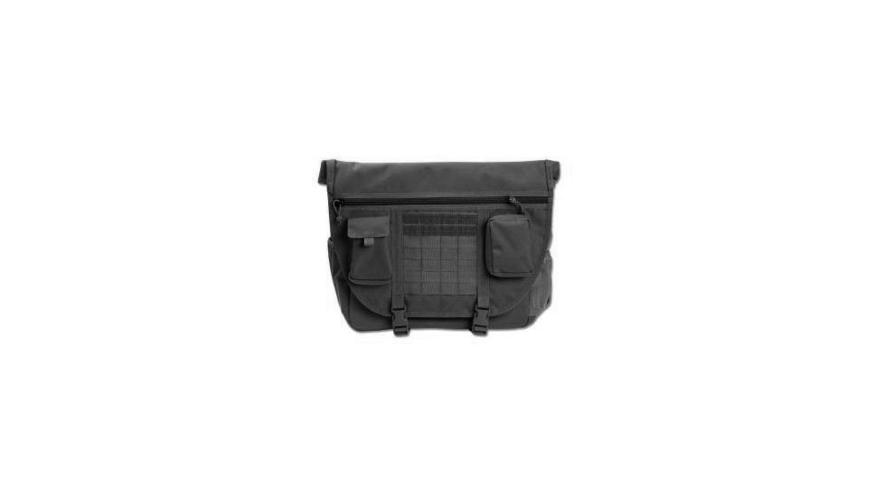 Elite Survival Systems Tactical Messenger Bag, Black ETMB-B 