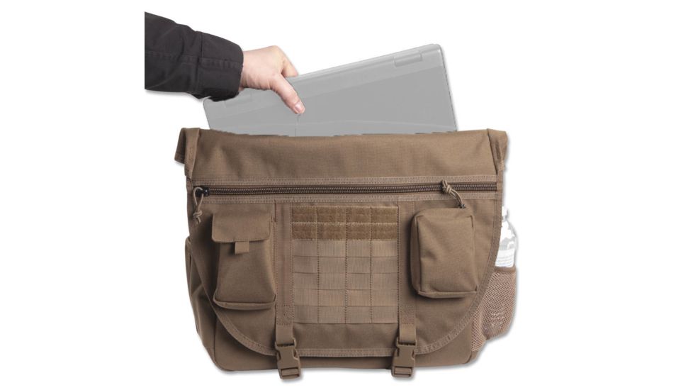 Elite Survival Systems Elite Tactical Messenger Bag - In Use ETMB-T