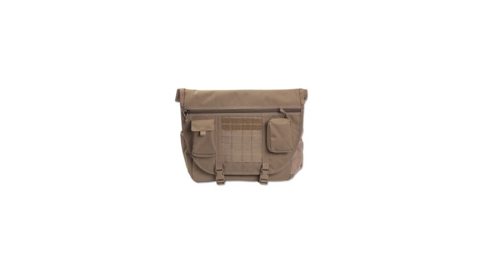 Elite Survival Systems Elite Tactical Messenger Bag, Coyote Tan ETMB-T