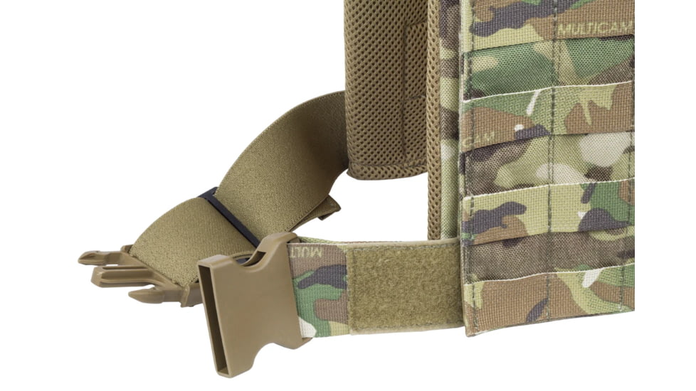 Elite Survival Systems Lightweight Plate Carrier, MOLLE Adaptable, Multicam, PC300-M