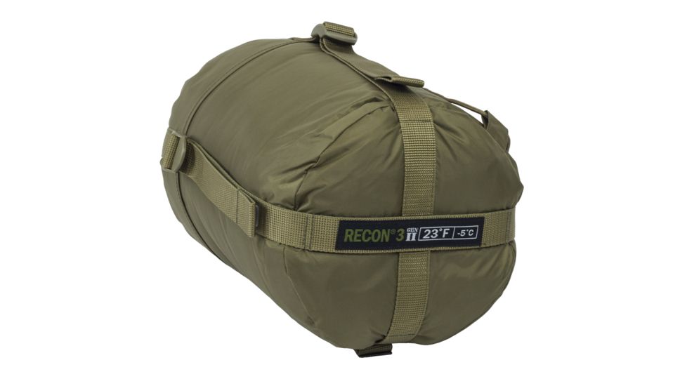 Elite Survival Systems Recon 3 Sleeping Bag, Coyote Tan, Rated to 23 Degrees Fahrenheit, RECON3-T