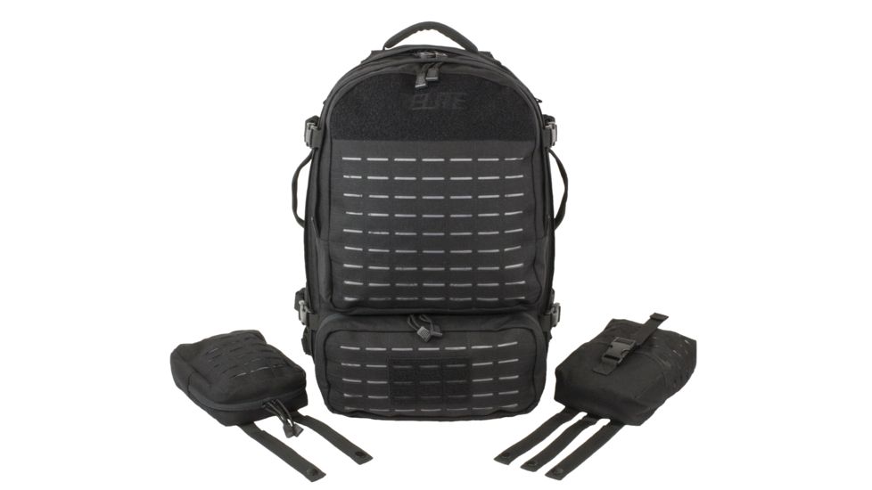 Elite Survival Systems TALOS High Capacity Backpack, Black 7737-B
