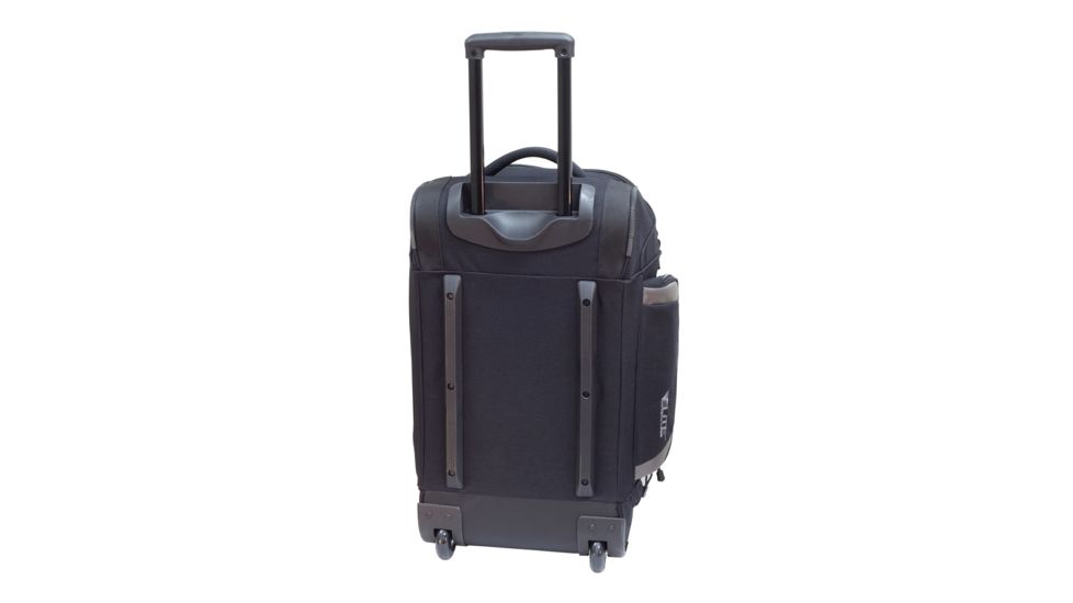 Elite Survival Systems Travel Prone Check-Mate Rolling Gear Bag, Black/Gray 6010-B
