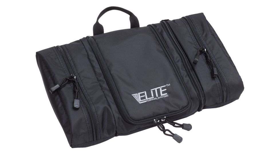 Elite Survival Systems Travel Prone Toiletry Kit, Black 6020-B