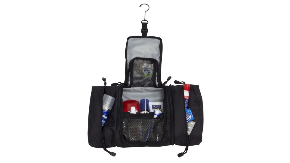 Elite Survival Systems Travel Prone Toiletry Kit, Black 6020-B