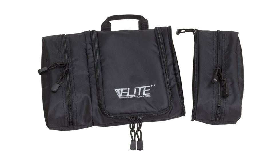 Elite Survival Systems Travel Prone Toiletry Kit, Black 6020-B