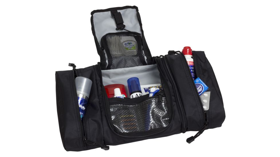 Elite Survival Systems Travel Prone Toiletry Kit, Black 6020-B