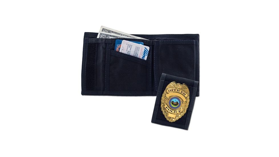 EMI Police Nylon Wallet / Badge Holder, Black 270