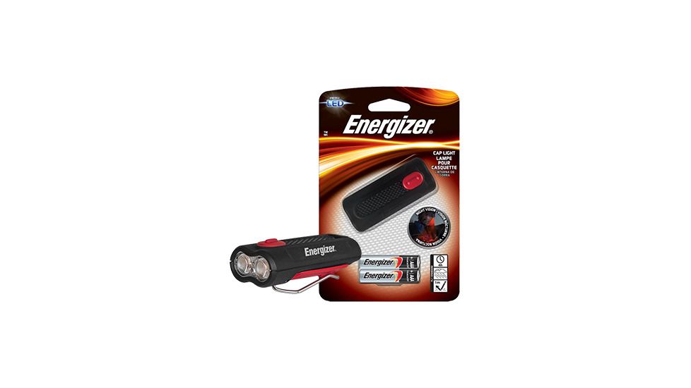 Energizer 2AAA 85 Lumen Clip On Cap Light, Black ENCAP22E
