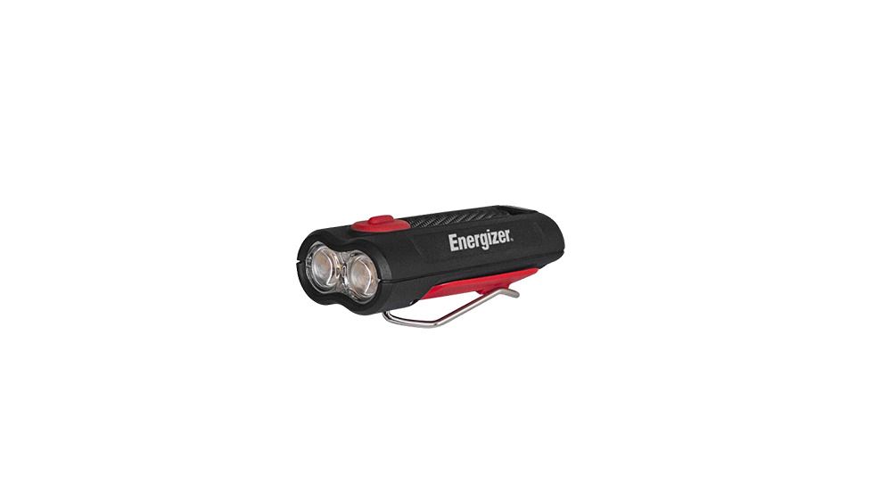 Energizer 2AAA 85 Lumen Clip On Cap Light, Black ENCAP22E