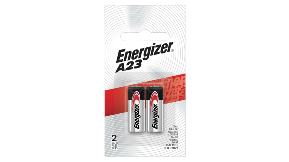Energizer A23 Battery, Manganese Dioxide, 12 Volts, Qty 72 Single Pack, A23BPZ