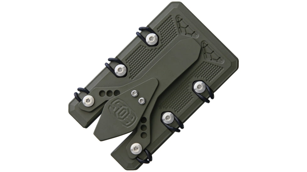 EOS 2.5 Wallet Cerakote, 3.63in X 2.25in, 25 Cards, Cerakote OD Green, EOS009