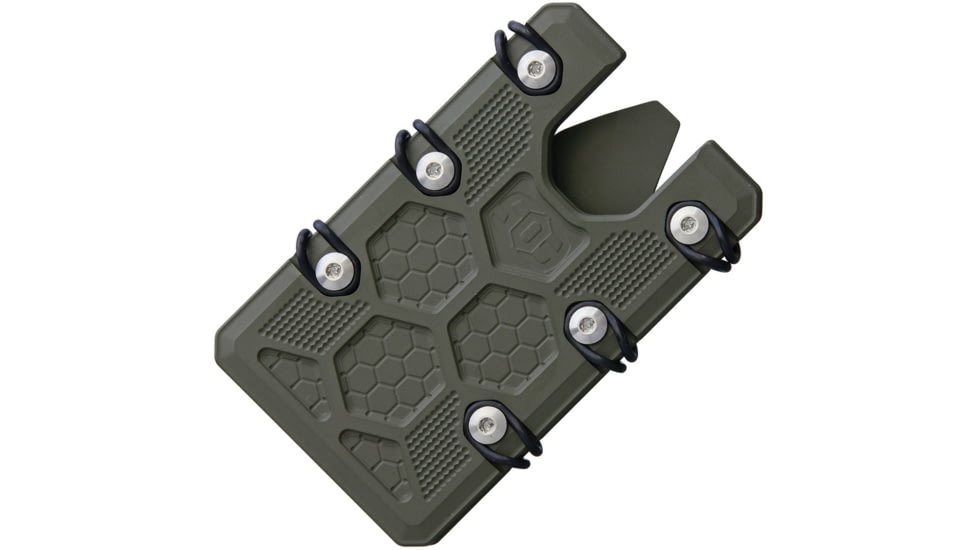 EOS 2.5 Wallet Cerakote, 3.63in X 2.25in, 25 Cards, Cerakote OD Green, EOS009