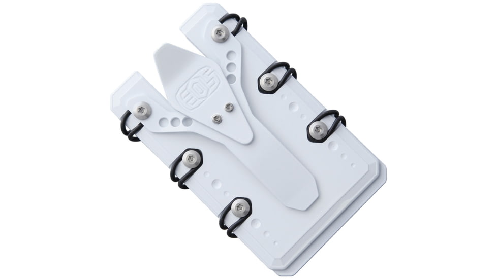 EOS Tiium 2.5 Wallet, 3.58in X 2.20in, 3 oz, 25 Cards, White, EOSWAL2W