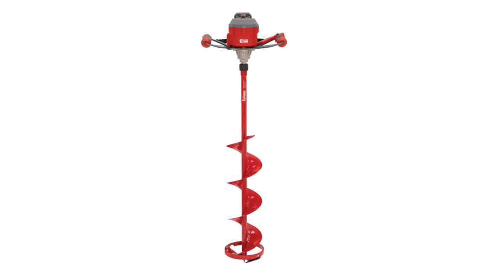 Eskimo E40 Steel Ice Auger Complete, Red, 8-Inch, 45750