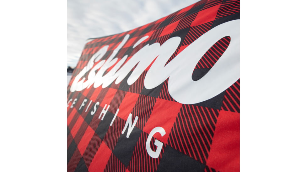 Eskimo Ice Shelter Outbreak 650 XD Plaid, Red/Black, 5-7 Person, 44650