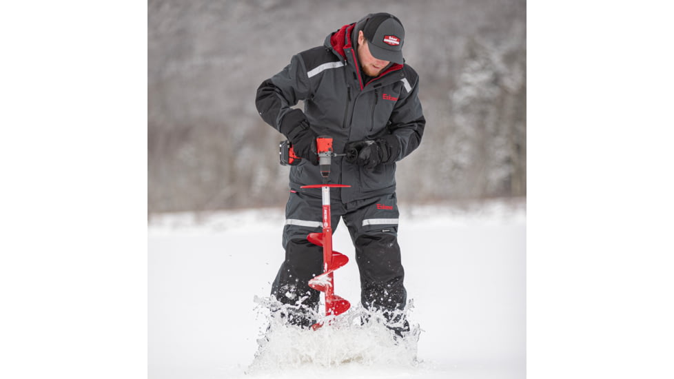 Eskimo Pistol Bit 2.0, Drill-Adaptive Auger, 8-Inch, Centering Point, Red, 8-Inch, 45600