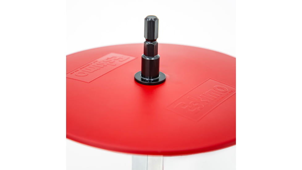 Eskimo Pistol Bit 2.0, Drill-Adaptive Auger, 8-Inch, Centering Point, Red, 8-Inch, 45600