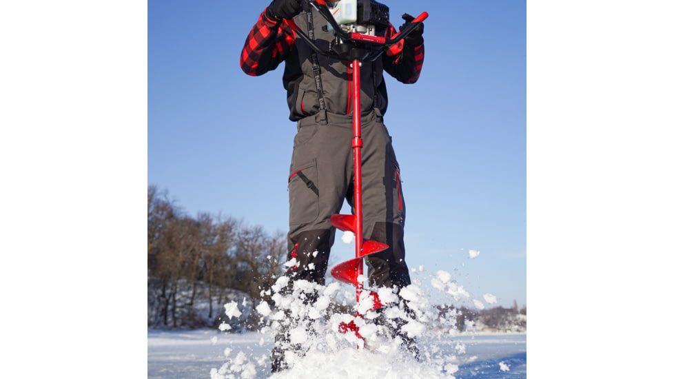 Eskimo Power Auger Extension, Red, 12-Inch, EXT12