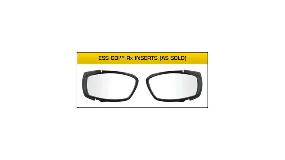 ESS CDI Blank RX Inserts 740-0312 for CDI Sunglasses