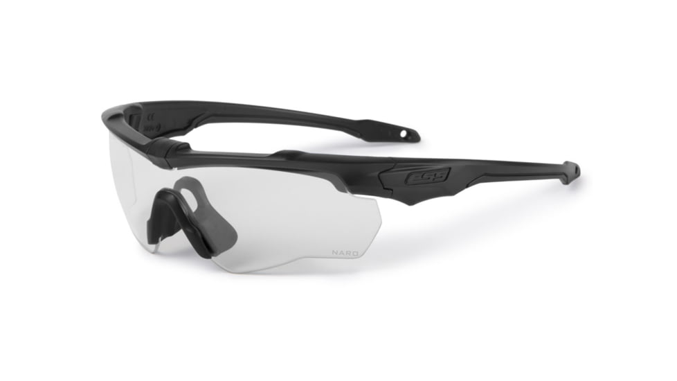 ESS CrossBlade NARO Blk 3LS Laser LPL-5+ Safety Glasses, Black, Unisex, EE9034-19