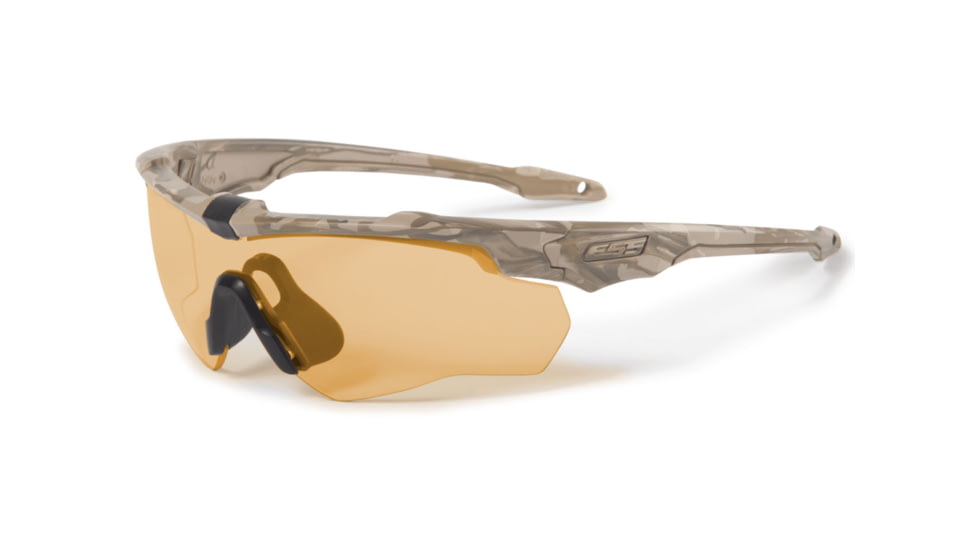 ESS Crossblade Spin Camo Bone W/ Hi-def Bronze/clear/smoke Gray Lenses, EE9032-24