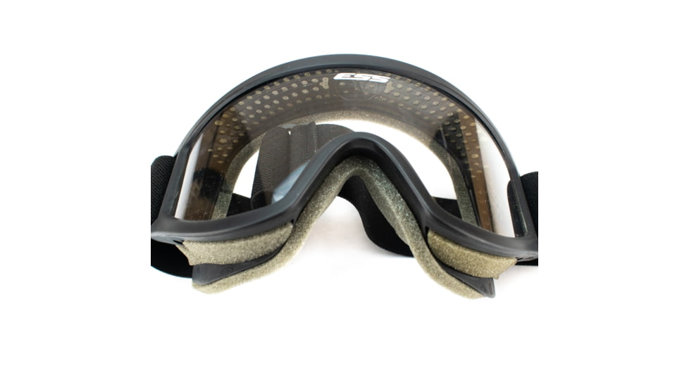 ESS Profile TurboFan Military/Tactical Goggles - Black Frame, Clear &amp; Smoke Gray Lenses