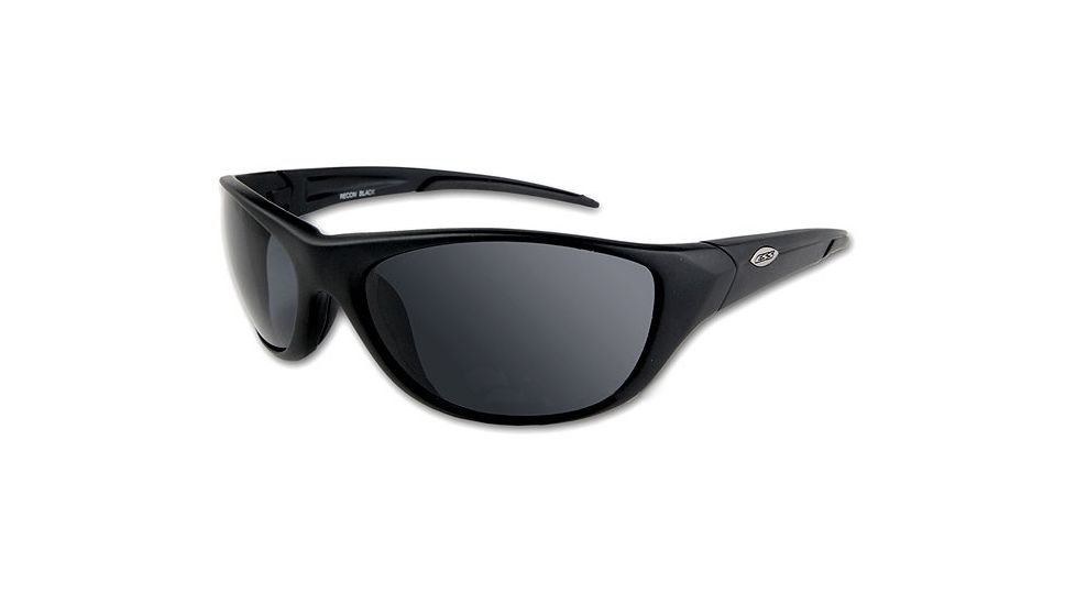 ESS Recon High Adrenaline Sunglasses with Small Black Frame and Smoke Gray Lenses 740-0304
