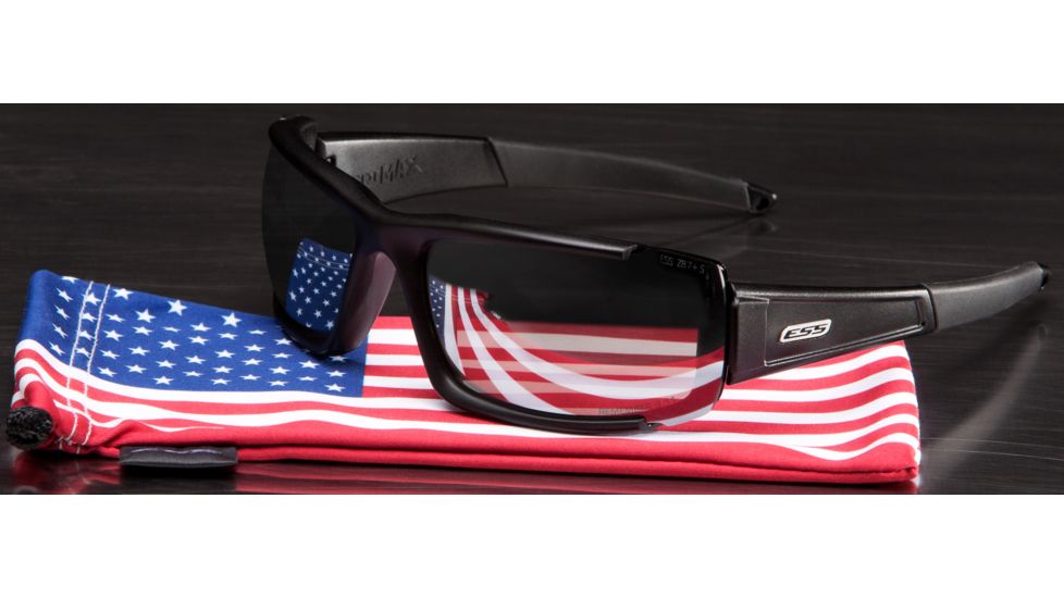 ESS CDI MAX 9.11 Sunglasses - with American Flag Pouch