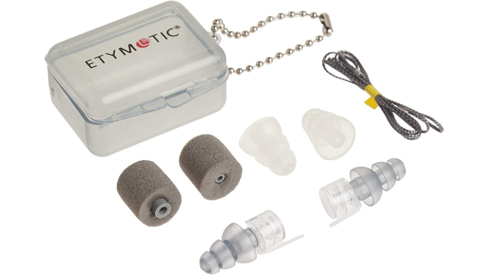 Etymotic Research ER20XS Motorsport High-Definition Earplugs, Frost, Standard, ER20XS-MS-C