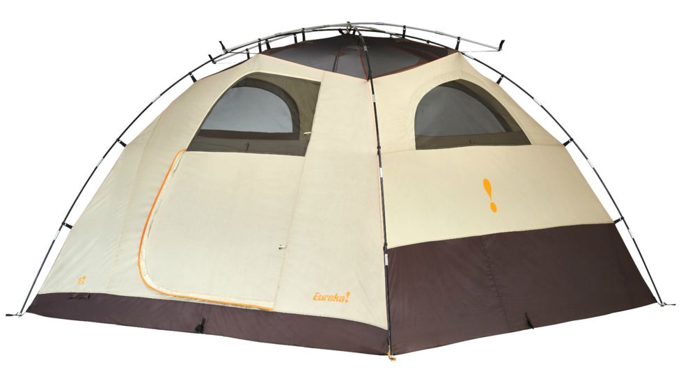 Sunrise EX 6 Tent - 6 Person, 3 Season-Cement/Java/Orange Popsicle