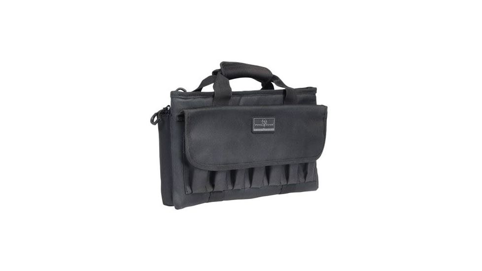 Evolution Outdoor Double Pistol Bag, Black, 14.5in x 8.5in x 3in, 51279-EV