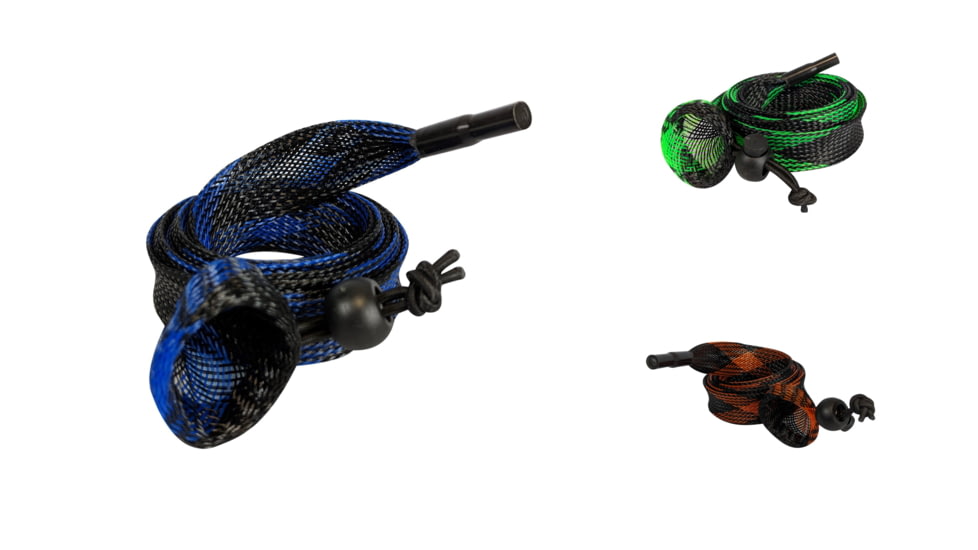 Evolution Outdoor Evolution Fishing 62 Orange Rod Slick - Casting Rod Cover, Blue, Green, Orange