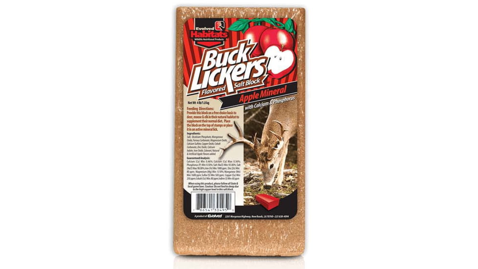 Evolved Habitats Buck Lickers Apple, 4 lb, EVL-EVO30495